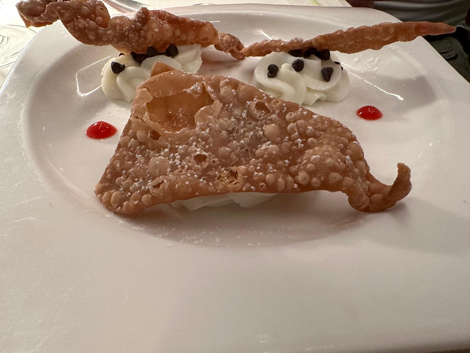 Il ristorante nel 1921